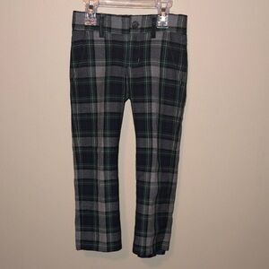 Janie and Jack  Plaid Kids Formal Pants